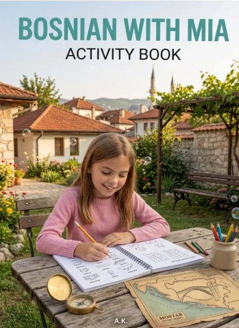Bosnian with Mia: Activity Book