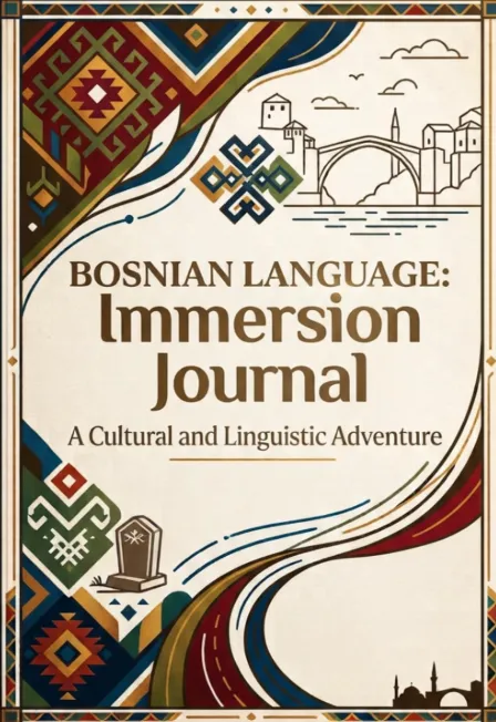 Bosnian Language Learning Journal: Immersion Notebook and Vocabulary Diary for Active Practice